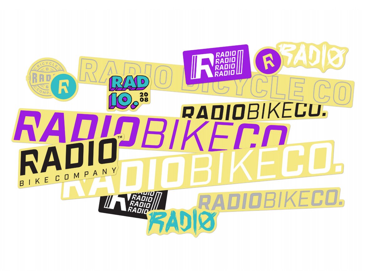 Radio Bikes Sticker Kit