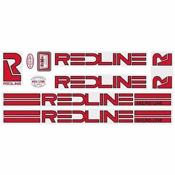 Redline Microline Retro Sticker Set
