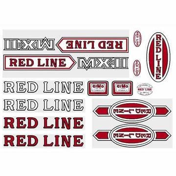 Redline MX2 Retro Sticker Set