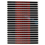 Redline Retro Flight Crank Sticker Set