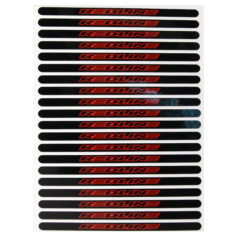 Redline Retro Flight Crank Sticker Set