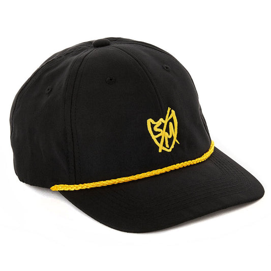 S&M Dad Hat - Black/Gold | Buy now at Blue Groove BMX Shop