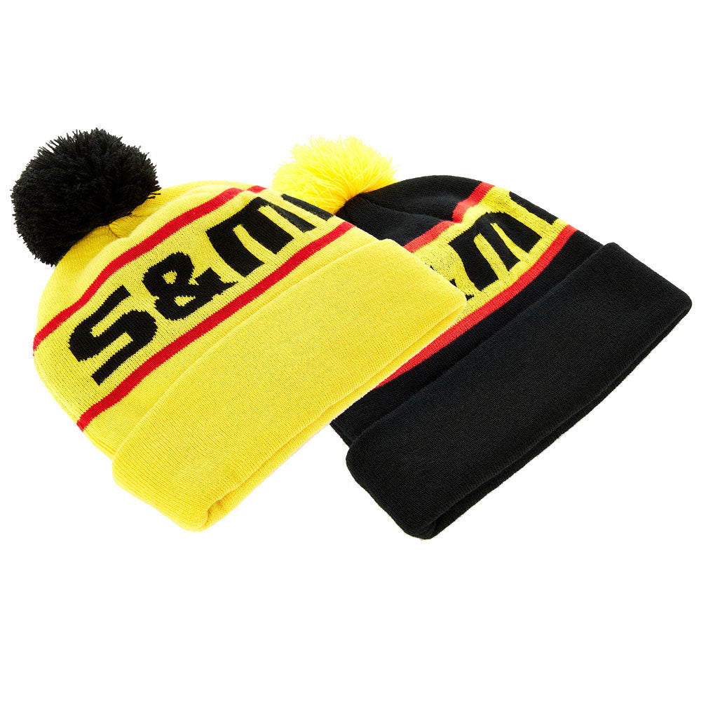 S&M Factory Pom Pom Beanie | Buy now at Blue Groove BMX Shop
