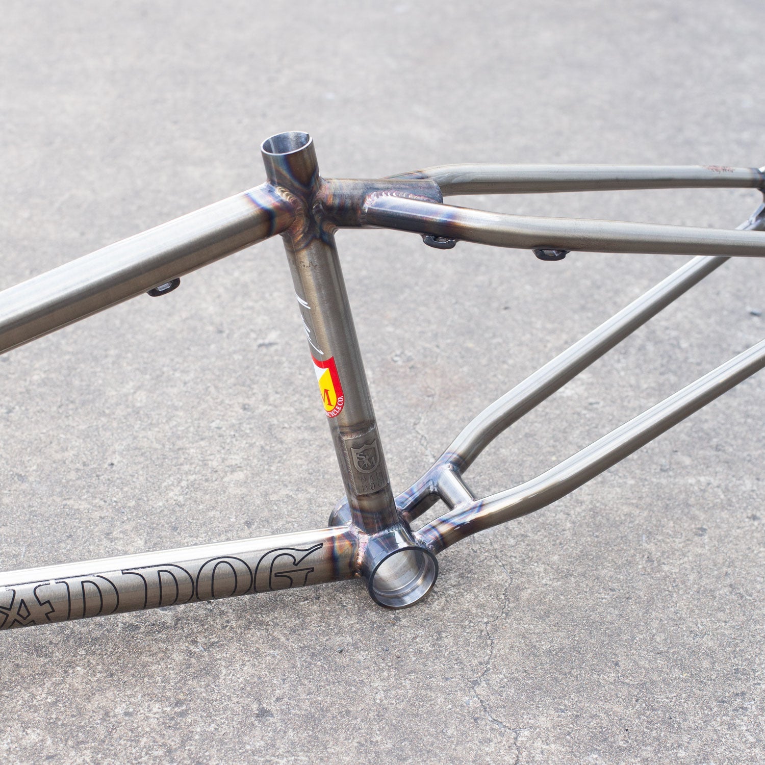 S&M Mad Dog 22" Wheels Frame (Chris Moeller Signature) | Buy now at Blue Groove BMX Shop