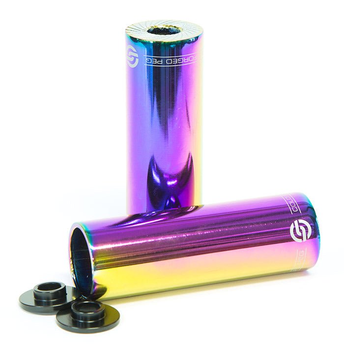 Salt BMX Am Pegs - Oil Slick | Buy now at Blue Groove BMX Shop