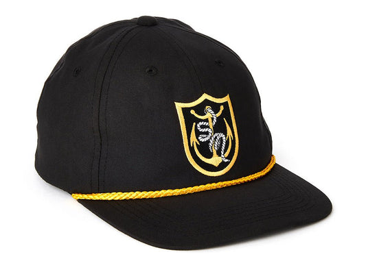 S&M Anchor Shield Snap Back Hat | Buy now at Blue Groove BMX Shop
